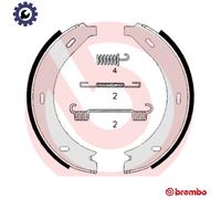 Brembo Parking Brake Shoe Set S50 517 - Mercedes-Benz Vito OM601.942 2.3L 4cyl