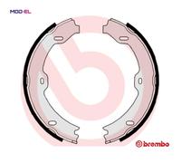 BRAKE SHOE SET PARKING BRAKE S 50 519 FOR MERCEDES-BENZ SL E-CLASS/T-Model 2.1L