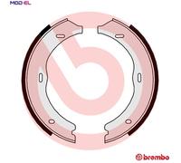 Brembo Handbrake Shoes S 50 524 - Parking Brake Shoe Set for Mercedes-Benz Vito/Mixto