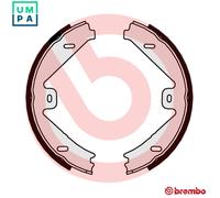 Brembo Brake Shoe Set S 50 525 – Parking Brake for Mercedes‑Benz CLS, E‑Class, GLK‑Class (SUV)