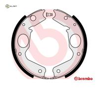 BRAKE SHOE SET PARKING BRAKE S 54 518 FOR MITSUBISHI CHALLENGER/II/SHOGUN 2.5L