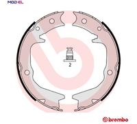 BRAKE SHOE SET PARKING BRAKE S 54 519 FOR MITSUBISHI OUTLANDER/SUV CEDIA/VII