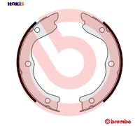 Brembo Handbrake Shoes S 56 543 – Rear Parking Brake Set for Nissan X-Trail T30