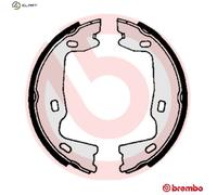 Brembo Brake Shoe Set S 59 521 – Parking Brake for Opel Vectra, Omega, Senator, Monza 1.8L
