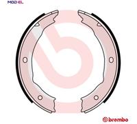 Brembo Parking Brake Shoe Set S 61 540 for Peugeot 406, 406 Break, 607 BFZ LFY LFX 1.6-1.8L