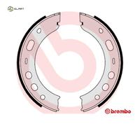 BREMBO S 65 503 Handbrake shoes