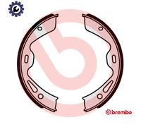 Brake Shoe Set, parking brake S 65 504 BREMBO for PORSCHE BENTLEY