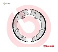 BRAKE SHOE SET PARKING BRAKE S 83 551 FOR TOYOTA YARIS/VERSO/FUN/CARGO/VITZ 1.8L
