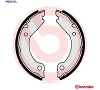 BRAKE SHOE SET PARKING BRAKE S 86 501 FOR VOLVO 760/Rural/Break/Kombi 740 960