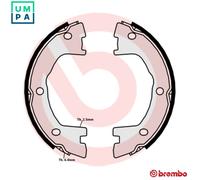 BREMBO S A6 508 Handbrake shoes
