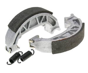 brake shoe set Polini 100x20mm w/ springs for drum brake for Piaggio Free, NRG,