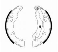 TEXTAR 91077200 Brake Shoe Set