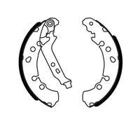 TEXTAR 91075000 Brake Shoe Set