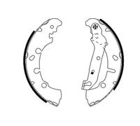 TEXTAR 91057300 Brake Shoe Set