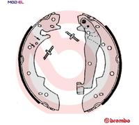Brembo Brake Shoe Set for BMW 3 E30 – M10B18/M40B16/M40B18 1.6–2.0L 4-cyl