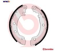 Brembo Brake Shoe Set S 23 507 for Renault & Citroen AX, 19 II, 19 Mk II, Extra Van