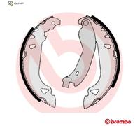 Brembo Brake Shoe Set S 23 510 - for Fiat Tempra, Tipo, Punto & Lancia (Convertible/Van)