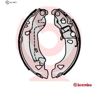 BRAKE SHOE SET S 23 513 FOR FIAT 176B1.000/B4.000 1.2L 4cyl PUNTO