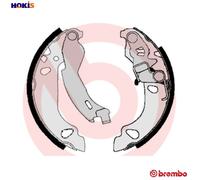 Brembo brake shoe set for Fiat Panda from 2003 -ABSLockheed 77362491