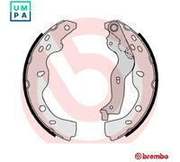Brembo brake shoe set for Fiat Sedici 16 IE 19 JTD 20 Multijet 71742832