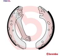 Brembo Brake Shoe Set S 23 578 - for Ford Escort VI/VII/Classic/Turnier/Rural/Nomade