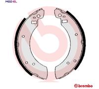 Brake shoes S 24 502 BREMBO for FORD ESCORT Mk II CAPRI Mk II CAPRI Mk III