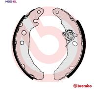 BRAKE SHOE SET S 24 516 FOR FORD FIESTA/III/Mk/Hatchback/Van FUF/F6E/F4A 1.4L