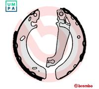 BRAKE SHOE SET S 24 520 FOR FORD ESCORT/VI/Rural/Mk/VII/Turnier/Clipper/NOMADE