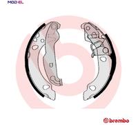 BRAKE SHOE SET S 24 530 FOR FORD FIESTA/Van/IV/Mk KA COURIER A9B/A9A/J4K 1.3L