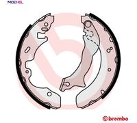 Brembo Brake Shoe Set S 24 535 229 45 – Rear with handbrake lever for Ford Mondeo