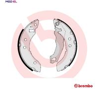 Brembo Brake Shoe Set S 24 536 for Ford Escort III/IV & Orion 1.1L Convertible/Turnier/Break