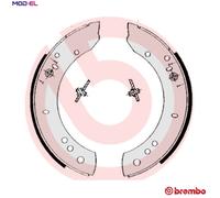 BRAKE SHOE SET S 44 502 FOR LAND ROVER 17J/H 2.5L 4cyl 110127