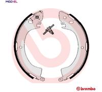 Brembo Brake Shoe Set S 54 506 Rear for Mitsubishi Pajero L200