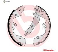 Brembo Brake Shoe Set S 56 517 - for Nissan Mistral, Terrano II (QD32ETI, KA24E)