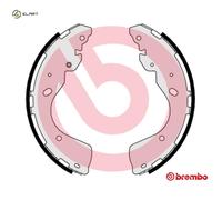 BREMBO Brake Shoes ESSENTIAL LINE S 56 547 Brake Shoe Set,Brake Lining FORD,RENAULT,NISSAN,RANGER (TKE),Alaskan Pickup,NP300 Navara Pickup (D40)