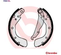 Brembo Brake Shoe Set S 59 511 - Rear - Fits Opel Corsa, Tigra, Astra F 1.0L