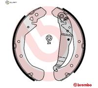 Brembo Brake Shoe Set S 59 525 - Rear - Fits Opel Astra G/H Estate, Astra H Van, Combo Astravan