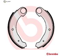 BRAKE SHOE SET FOR CITROËN 2CV/3CV/DYANE/ACADIANE/MEHARI A53A53/A79/0 0.4L 2cyl