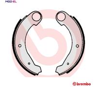 BRAKE SHOE SET FOR CITROËN 2CV/3CV/DYANE/ACADIANE/MEHARI A53A53/A79/0 0.4L 2cyl