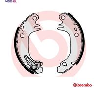 BRAKE SHOE SET S 61 513 FOR PEUGEOT 205/Mk/II//Convertible 106/Van/Hatchback