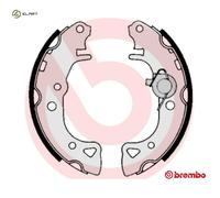 BRAKE SHOE SET S 61 516 FOR PEUGEOT 106/II MEGA CITROEN SAXO/Hatchback/van 1.1L