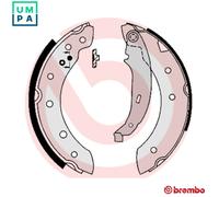 BRAKE SHOE SET S 61 520 FOR RENAULT PEUGEOT 306/Convertible/Hatchback CITROEN