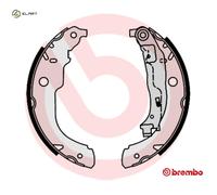 BRAKE SHOE SET S 61 528 FOR PEUGEOT 207/207+ 208/I CITROEN DS DS3 HMP 1.2L 3cyl
