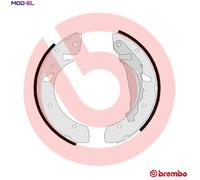 Brake shoes S 83 507 BREMBO for TOYOTA AVENSIS AVENSIS Liftback AVENSIS Estate