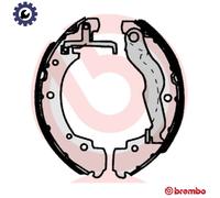 BREMBO Brake Shoes ESSENTIAL LINE with handbrake lever S 85 515 Brake Shoe Set,Brake Lining VW,MERCEDES-BENZ