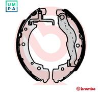 BREMBO Brake Shoes ESSENTIAL LINE with handbrake lever S 85 515 Brake Shoe Set,Brake Lining VW,MERCEDES-BENZ
