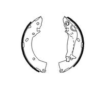 Bosch 0986487697 Brake Shoe Set (BS917)