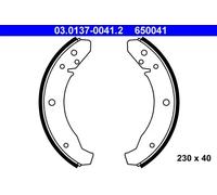 ATE 03.0137-0041.2 Brake Shoe Set