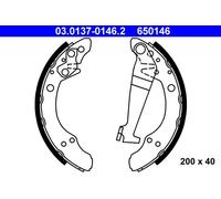 ATE 03.0137-0146.2 Brake Shoe Set