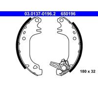 ATE 03.0137-0196.2 Brake Shoe Set
